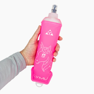 Lymuska Unicorn LYMU bottle rose pink