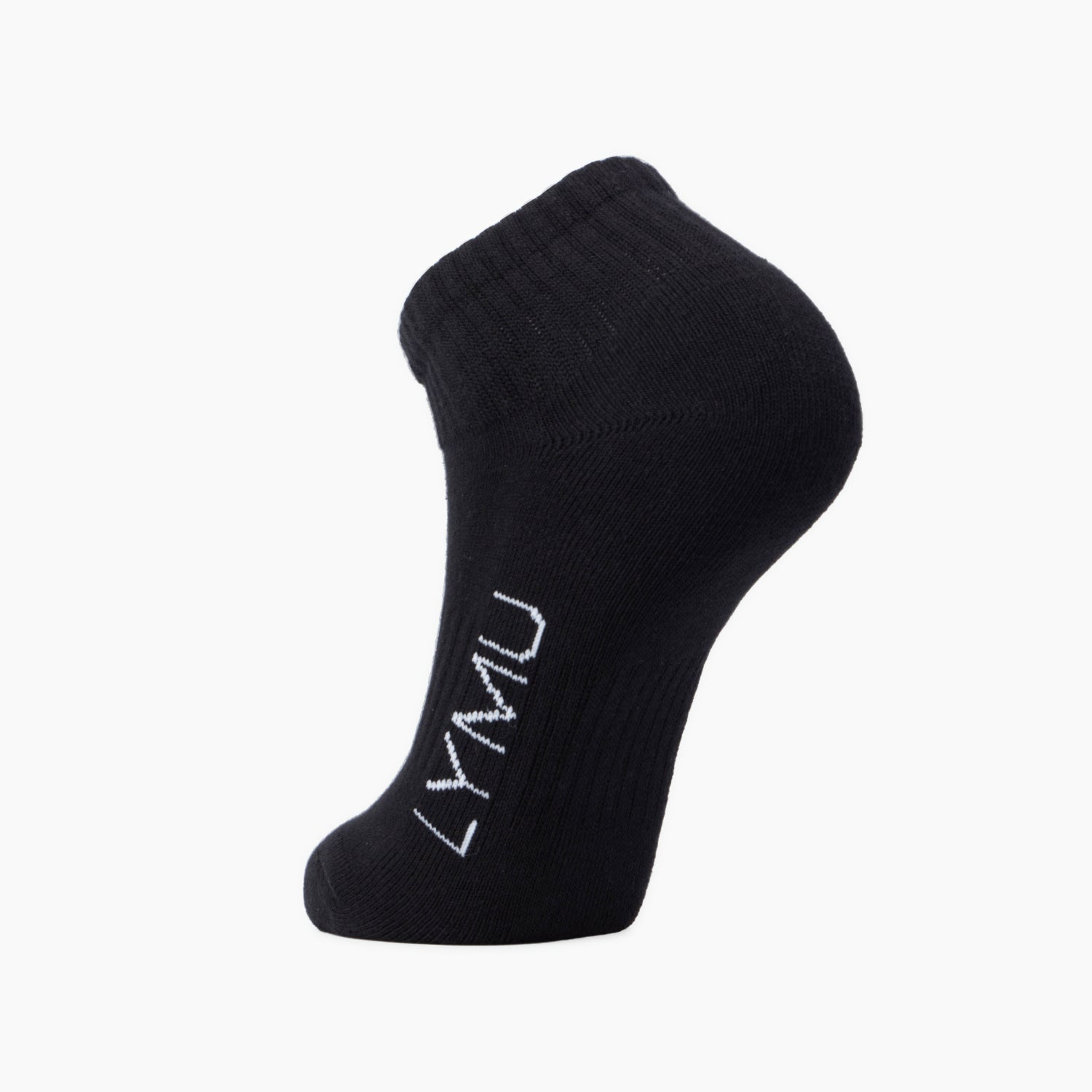Unisex ponožky LYMU SOX Ankle (3 páry) – Černé