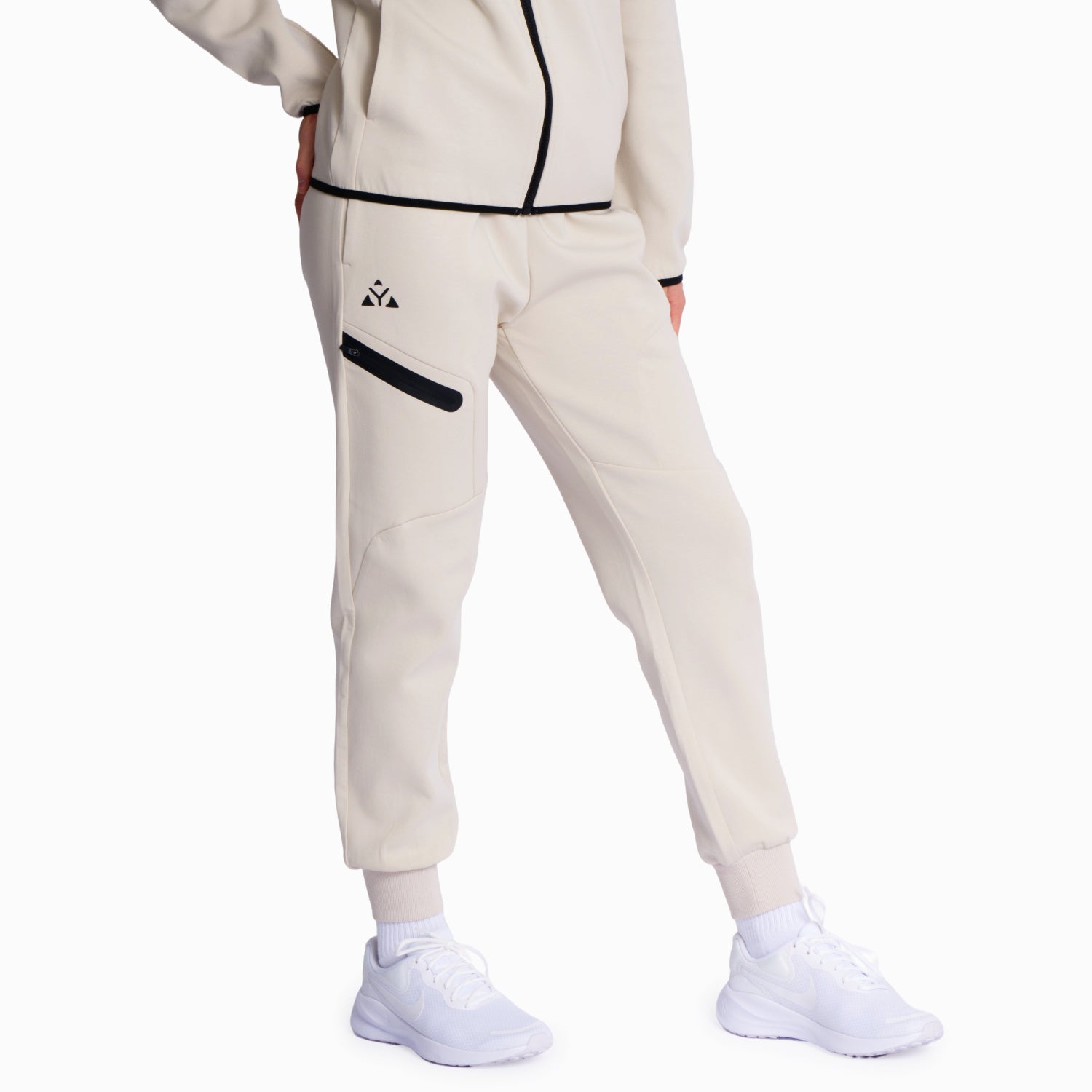 Dámské tepláky LYMU HERO – Béžové