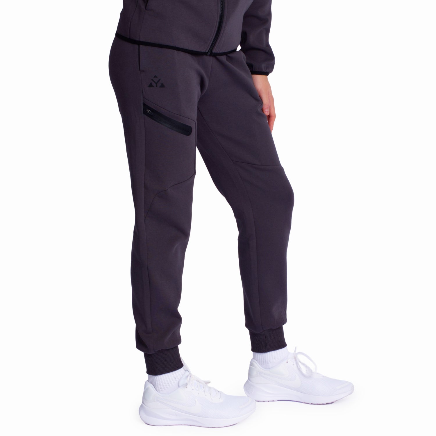 Dámské tepláky LYMU HERO – Tmavě šedé