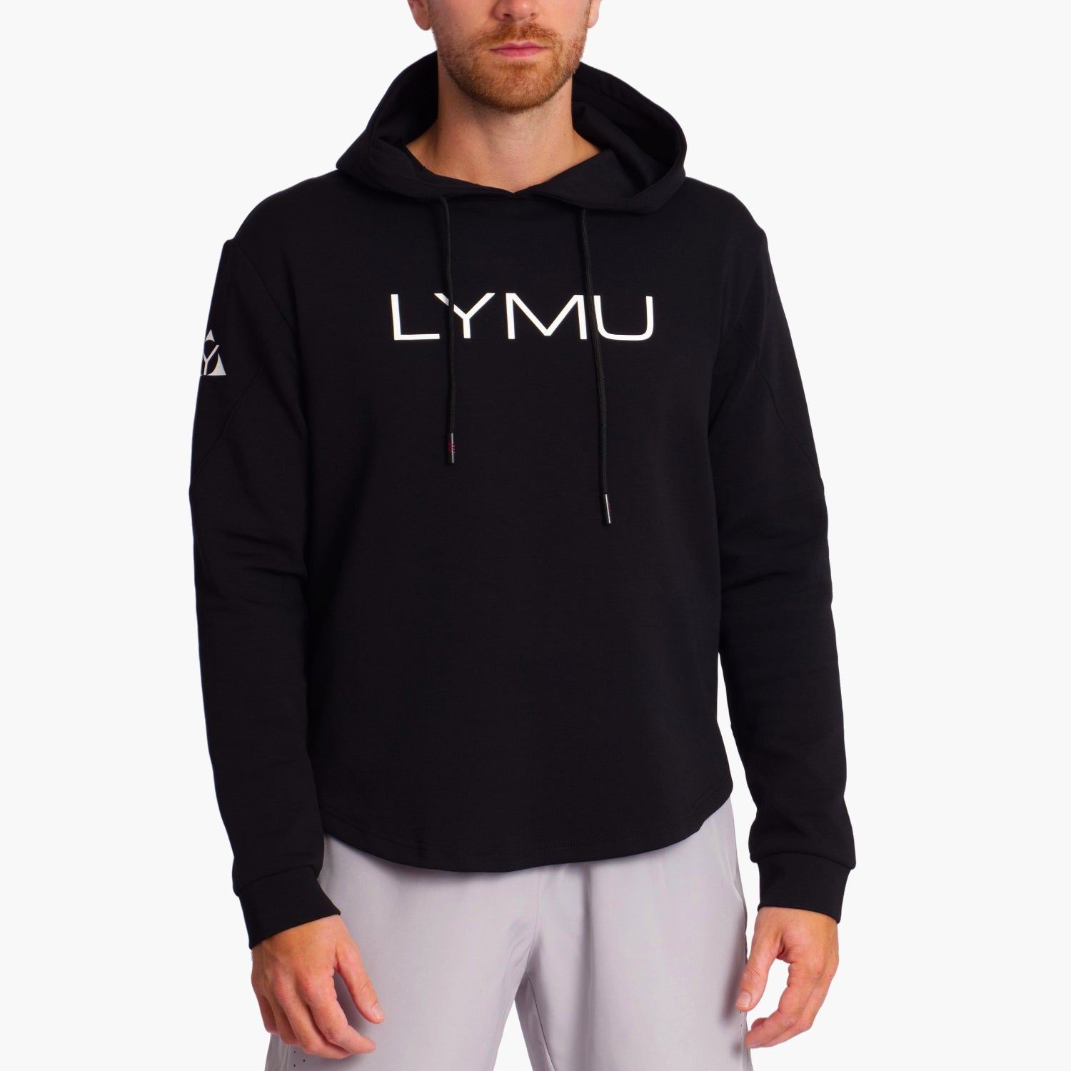 Pánská mikina LYMU BOLT – Černá